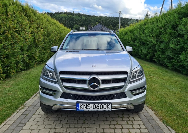 Mercedes-Benz GL cena 137000 przebieg: 192000, rok produkcji 2013 z Grodzisk Mazowiecki małe 172